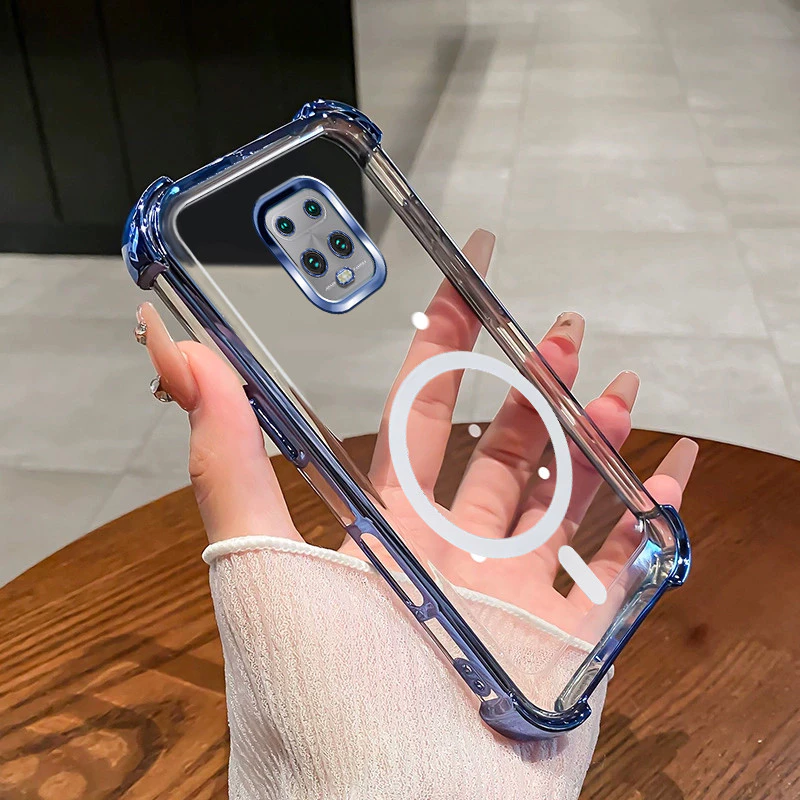 สําหรับ Redmi NOTE 9S 9 Pro Plus เคสโทรศัพท์ 2025 กันกระแทกใหม่แม่เหล็ก softCase SZ15