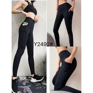 กางเกงเลกกิ้งมีกะเป๋า 2 ข้าง สำหรับออกกำลังกาย แบบขายาวและ 5…