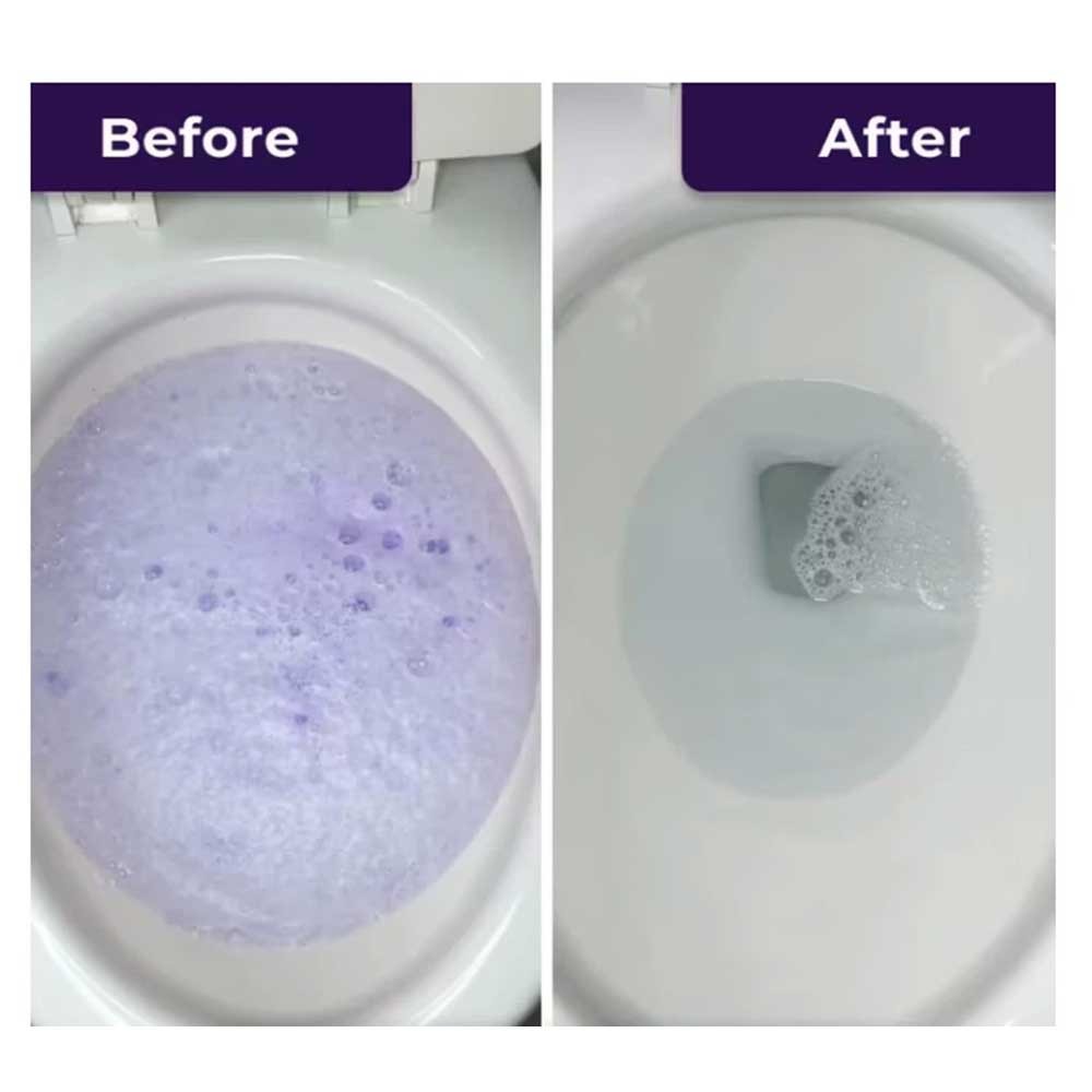 Fizzclean toilet foam cleaner ราคา ถูกที่สุด ดีลบีเคเค แกลเลอรีภาพที่ 4