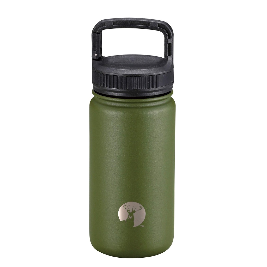 CAPTAIN STAG Sports Bottle Flask Direct Drinking Double Stainless Bottle Vacuum Insulation Heat Pres