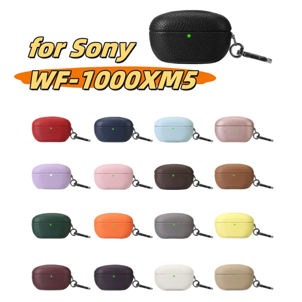 กันกระแทกแฟชั่นสําหรับ Sony WF-1000XM5 PC Skin หูฟังปลอก Sony WF-1000XM5 ฝาครอบ