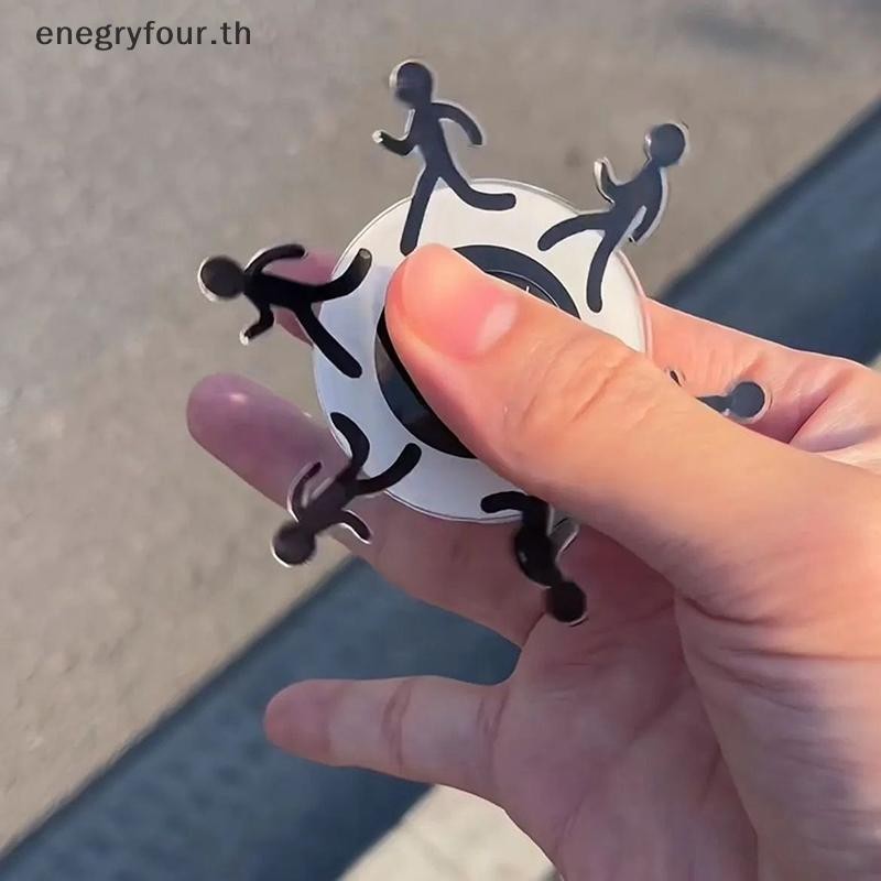 ของขวัญและของเล่น 1/2/3 ชิ้น Stick Man Finger Spinner Matchstick Man วิ่งแบบไดนามิก Gyro พลาสติก Stick รูปตลก Dpression หมุน Gyro .
