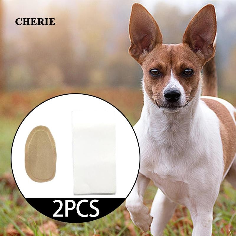 [Chery] 2 ชิ้นหูสุนัข Stand up สนับสนุนหู Posting Kit หูเทป Erect หูอุปกรณ์สัตว์เลี้ยงเครื่องมือดูแลหูสําหรับสัตว์ลูกสุนัข Doberman