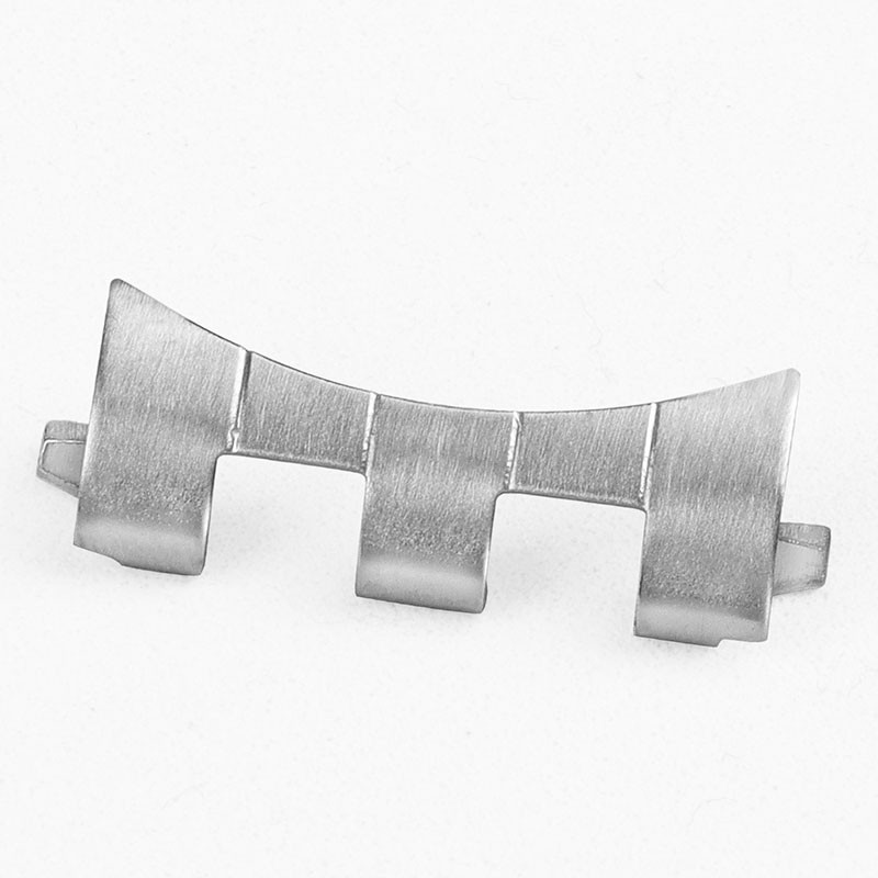 20 มม.22 มม.สายนาฬิกาโค้ง End Link Connector อะแดปเตอร์สําหรับ Seiko ดําน้ํา Diver SKX007 SKX009 SKX173 SKX175 สแตนเลสสตีลนาฬิกาอะแดปเตอร์โลหะเงิน Connector