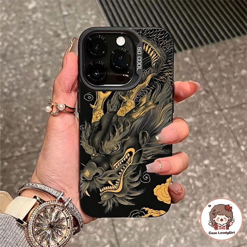 ส่งจากไทย เท่มังกรทอง เคส Samsung A12 A13 A14 A15 A54 A53 A52 A34 A50 A05 A05sA23 A03s A51 A21s A11 A10s A25