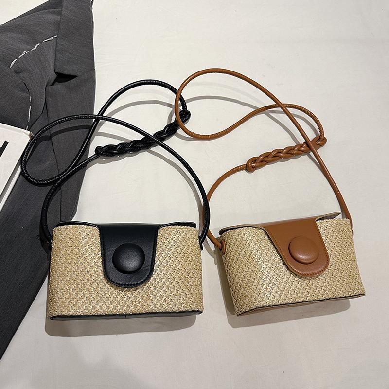 B-1175🔥กระเป๋าสะพายข้างสําหรับผู้หญิง กระเป๋าสาน สไตล์วินเทจคลาสสิค แฟชั่นฤดูใบไม้ผลิง านดีมาก แฟชั่