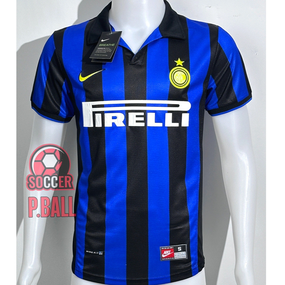 อินเตอร์มิลาน 1998-99 เหย้าหลัง เสื้อฟุตบอลย้อนยุคคลาสสิก