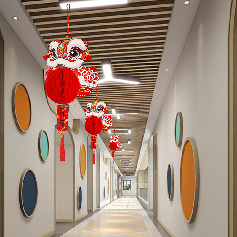 COD โคมแขวนตรุษจีน โคมตรุษจีน โคมแดง 2026 ตกแต่งปีใหม่ โคมเต็งลั้ง - รูปที่ 5