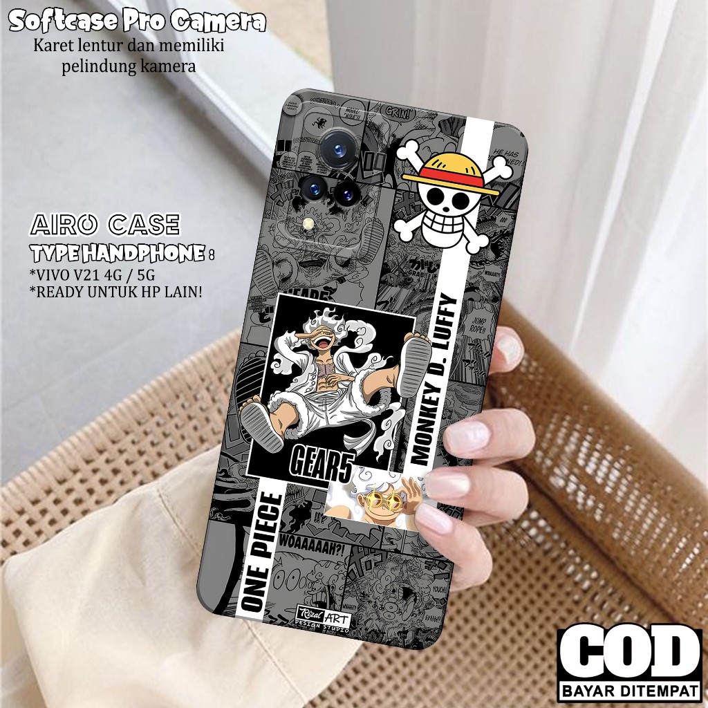 เคส VIVO V21 4G/ 5G Softcase - เคส AIRO - เคส VIVO V21 4G/ 5G - เคส VIVO V21 4G/ 5G - เคสซิลิโคนโทรศ