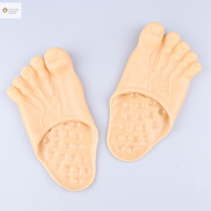 Cod รองเท้าแตะตลกผู้ชายผู้หญิง Unisex Creatire Toe รองเท้า Crazzy ห้านิ้วฟุตรองเท้าผู้ชายรองเท้าแตะชายหาดฮาโลวีนคอสเพลย์ Props ใหม่