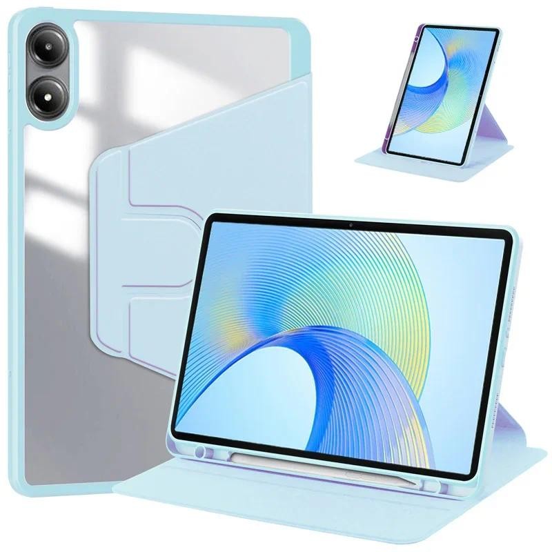 360 หมุนสําหรับ Huawei MatePad 12X Pro 12.2 13.2 12.2 11.5 11.5S 11 10.4 10.8 นิ้ว SE V6 กรณีผู้ถือดินสอ