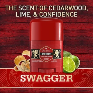 Old Spice Swagger Cedarwood Antiperspirant & Deodorant Stick 14กรัม โรลออนสติ๊ก ระงับกลิ่นกาย ลดเหงื่อ 48 ชั่วโมง ของแท้