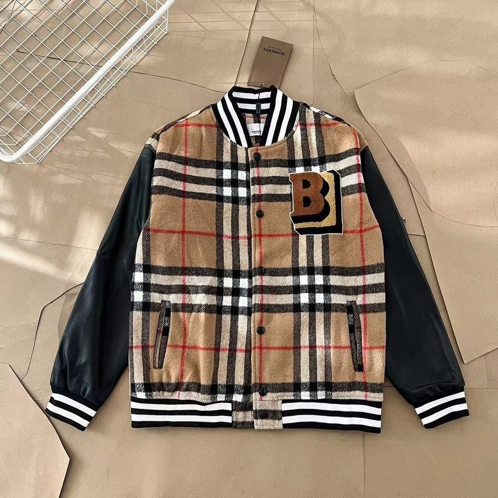 Top Heavy Industry ลายสก๊อตเบสบอลเย็บ Street Wear ฤดูใบไม้ผลิฤดูใบไม้ร่วง Casual All-Match คู่ Embro