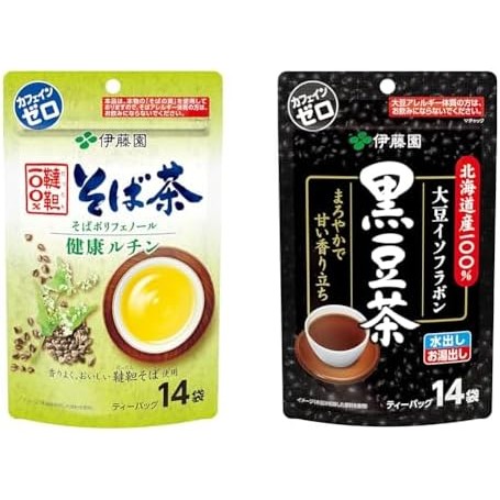 【Direct from Japan】[ซื้อเป็นชุด] ชาเพื่อสุขภาพแบบดั้งเดิม ITO EN 100% Tartary Soba Tea ถุงชา 6.0g x 