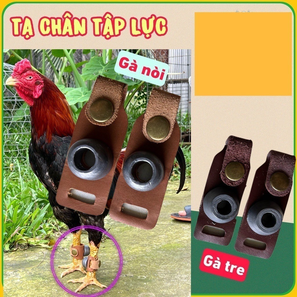สนับถ่วงขา สําหรับฝึกความแข็งแรงสําหรับไก่ไก่ ไก่แบนแตม ตะกั่วถ่วงหนังแท้ นุ่ม ทนทานสูง