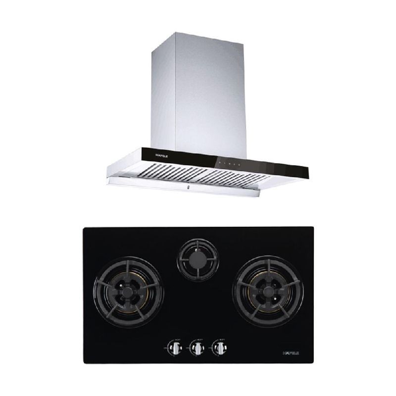 ชุดครัว HAFELE เครื่องดูดควัน 495.38.280 และ เตาไฟฟ้า 495.06.005