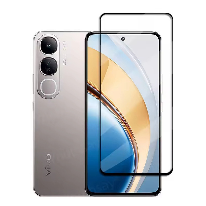กระจกนิรภัยสําหรับ Vivo V40 Lite 5G ป้องกันหน้าจอ Vivo V40 Lite เต็มกาวป้องกันโทรศัพท์ฟิล์มแก้วสําหร