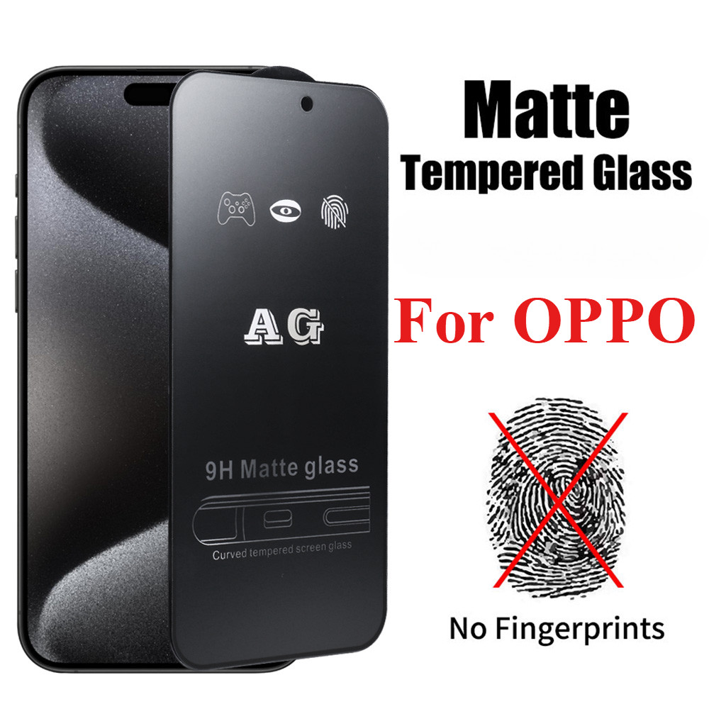 ป้องกันหน้าจอ AG ด้าน For OPPO A60 A18 A17 A16 A15 A7 A12 A5 A9 A53 A32 A33 A11K A1K A56 A59 A98 A73 A57 A38 A3 F11 Pro