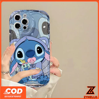 สําหรับ OPPO Reno 15F Reno 14F Reno 14 PRO Reno 13 5G Reno 13 Pro Reno12 F Reno11 F Reno 11 Reno 10 Reno 8T Reno 8Z Reno 7Z Reno8 Reno7 การ์ตูน Stitch Angel กันกระแทก TPU P