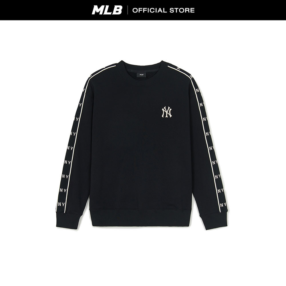 MLB เสื้อสเวตเชิ้ต ยูนิเซ็กส์ Monogram รุ่น 3AMTM0644 50BKS สีดำ