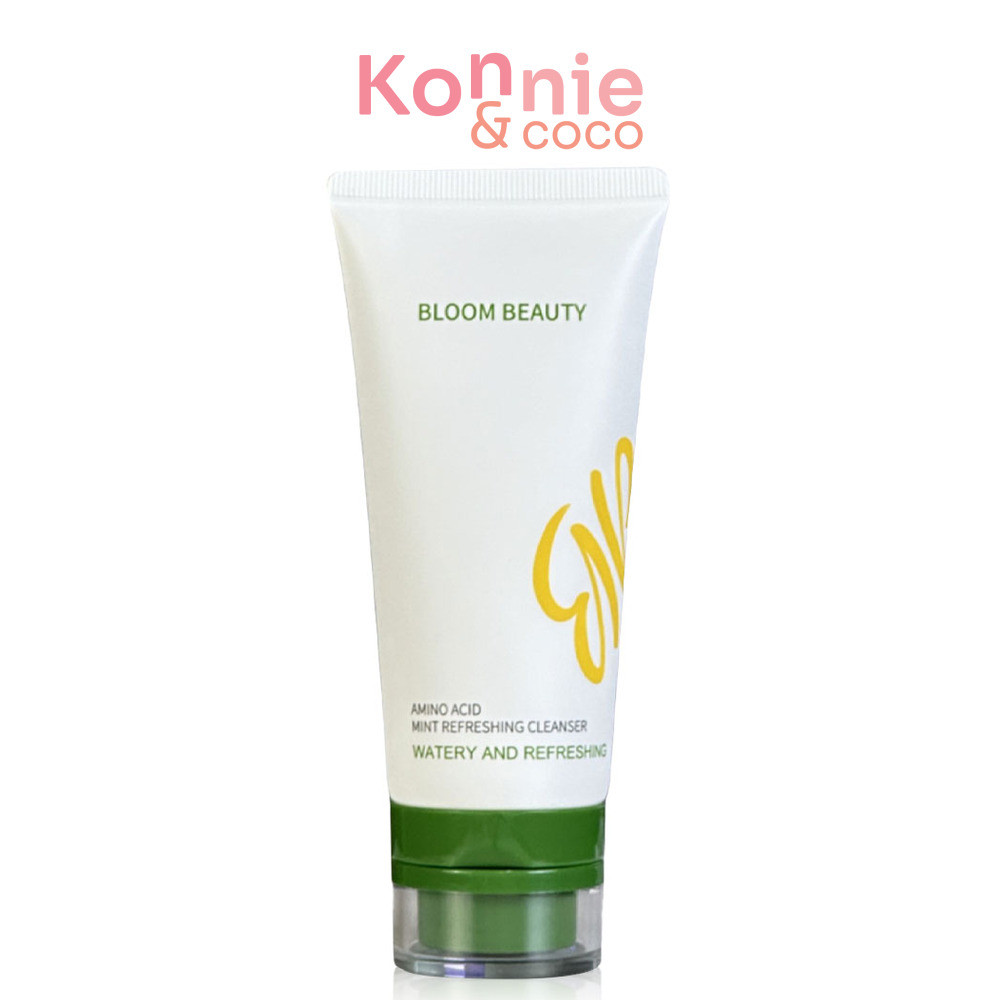 BLOOM BEAUTY Amino Acid Mint Refreshing Cleanser 80g โฟมล้างหน้า.
