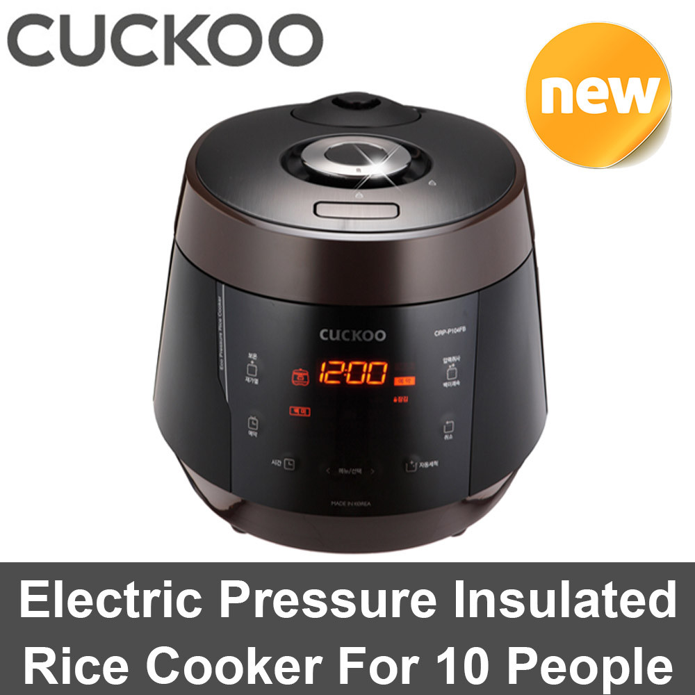 CUCKOO CRP-P1015FB Korea Electric Pressure Insulated Rice Cooker for 10 People