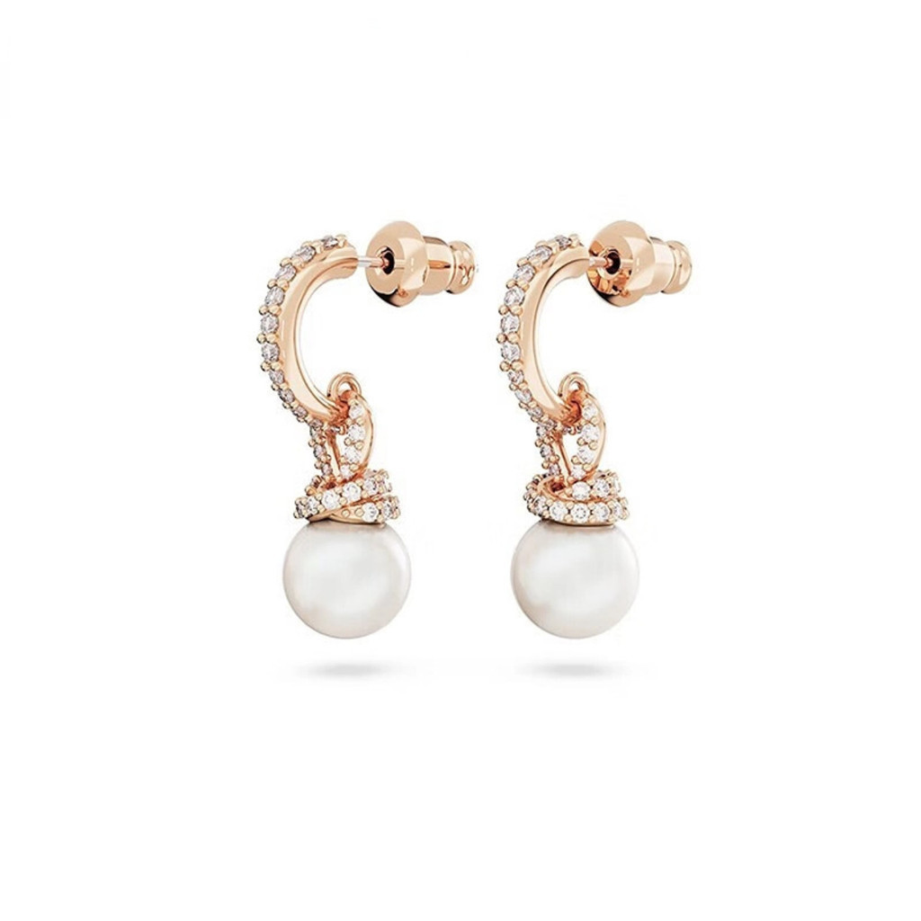 🚚ต่างหูเงินแท้ 925 Swarovsk Originally earring ต่างหู ✨ สไตล์เกาหลี น้ำหนักเบา+ส่งด่วน - รูปที่ 3