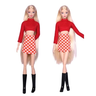 เสื้อผ้าตุ๊กตา30cm, ของเล่นเด็กผู้หญิง, เกมแต่งตัวบ้านเล่น, ของขวัญวันหยุด