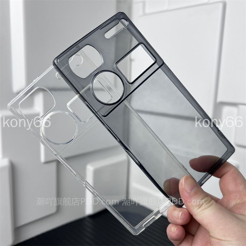 Nubia Z70 Ultra เคสโทรศัพท์ Nubia z60ultra Ultra-Thin โปร่งใส TPU Soft Case รวมทุกอย่างขอบกันกระแทกป