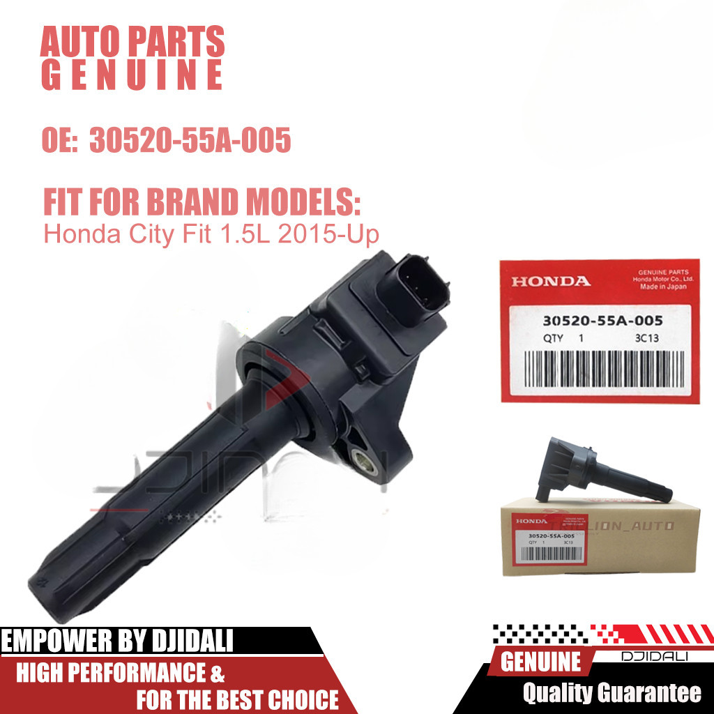พร้อมส่ง HONDA CITY GM6 / JAZZ GK / BRV TSA (2014-2019) IGNITION PLUG COIL 30520-55A-0050 30520-55A-