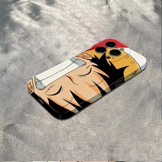 Laughing One Piece Luffy อะนิเมะเคสโทรศัพท์มือถือสำหรับ iPhone 16PLUS 11PROMAX ยอดนิยมกันฝุ่น XR 14PROMAX หุ้มด้วยรูละเอียด15pro xsmax 12 16pro เคสแข็งกันกระแทก13PROMAX 16PROMAX 13pro