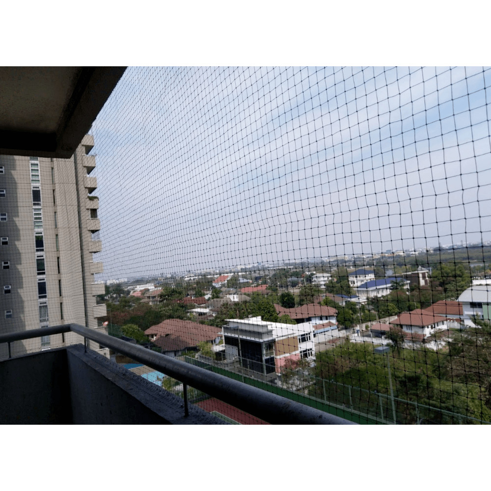 GlobalHouse POLLO ตาข่ายพลาสติก 2x30M. สีขาว สินค้าของแท้คุณภาพดี - รูปที่ 4