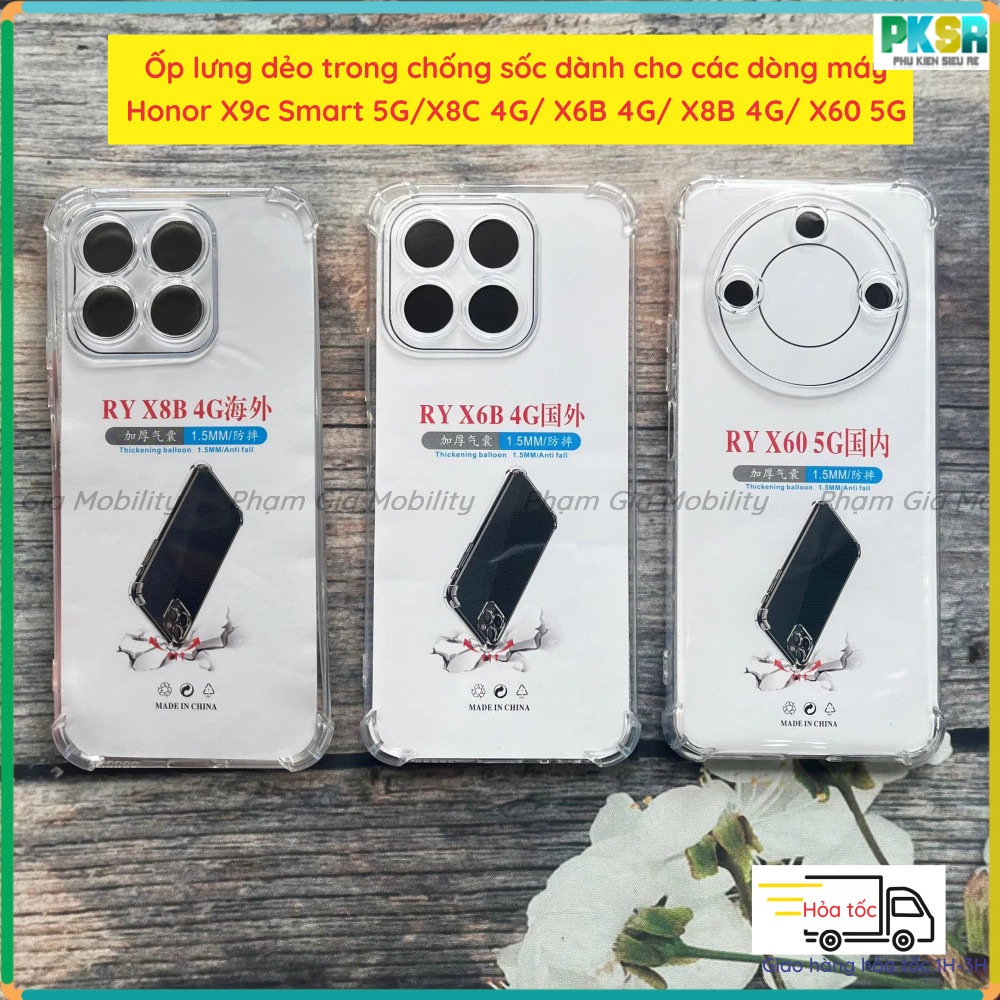 Honor X9C X 9C Smart 5G/ X 6B X6B 4G/ X8 BC X8B X8C 4G/ X 60 X60 5G เคสกันกระแทก คุณภาพสูง ทนทานและส