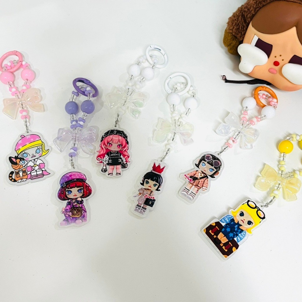 พวงกุญแจ ลายการ์ตูน น่ารักๆ ลายแบบให้เลือก YS339 ห้อยพวงกุญแจ ห้อยกระเป๋า พร้อมส่งจากไทย