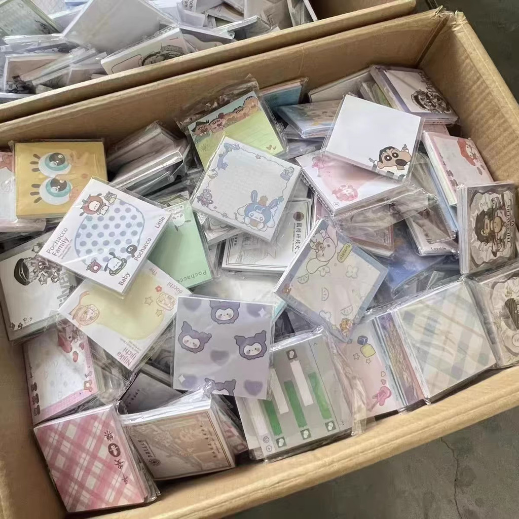 2025 ใหม่ Xiaohongshu กระดาษโน้ตสไตล์เดียวกัน ติดแน่น ฉีกได้ การ์ตูน กระดาษโน้ตที่ใช้ซ้ำได้ กระดาษโน้ตน่ารักสำหรับสาวๆ