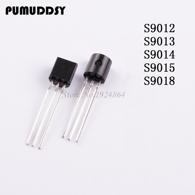 100PCS S9012 S9013 S9014 S9015 S9018 TO-92 2N3904 2N3906 TO92 ใหม่ triode ทรานซิสเตอร์ IC