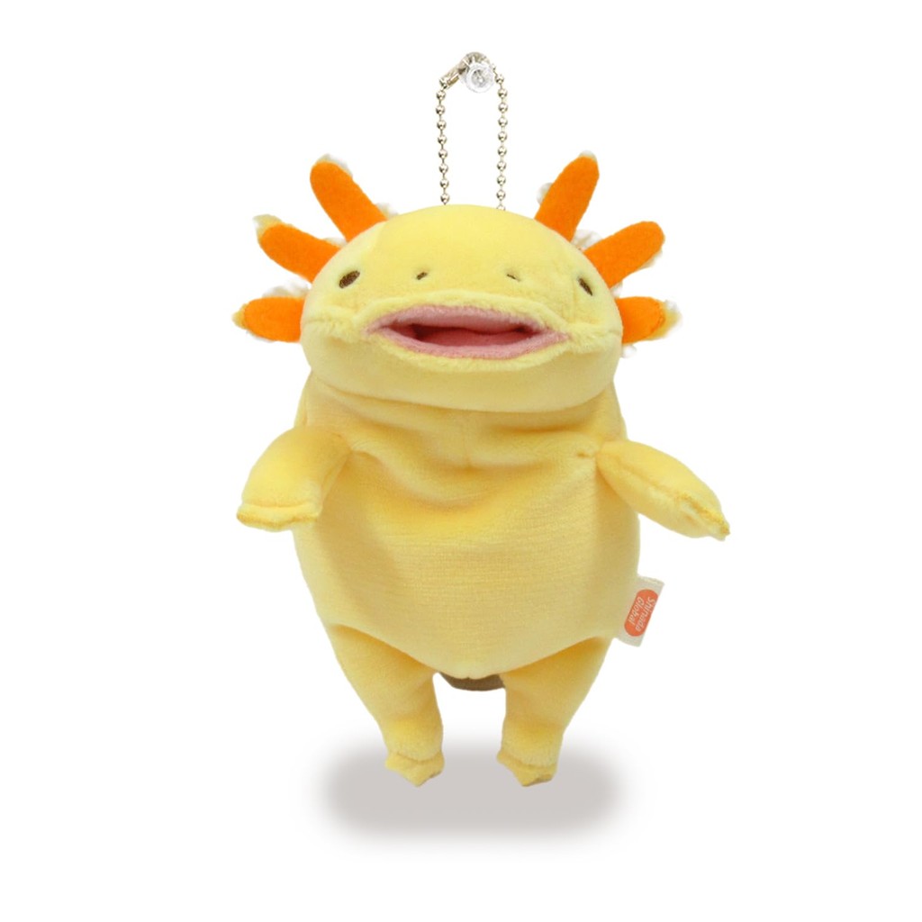 Shinada Global Mochi Series Mochi Upa Sunflower (mini) 7×5×14cm Plush Toy Axolotl Animal MOUP-0088S