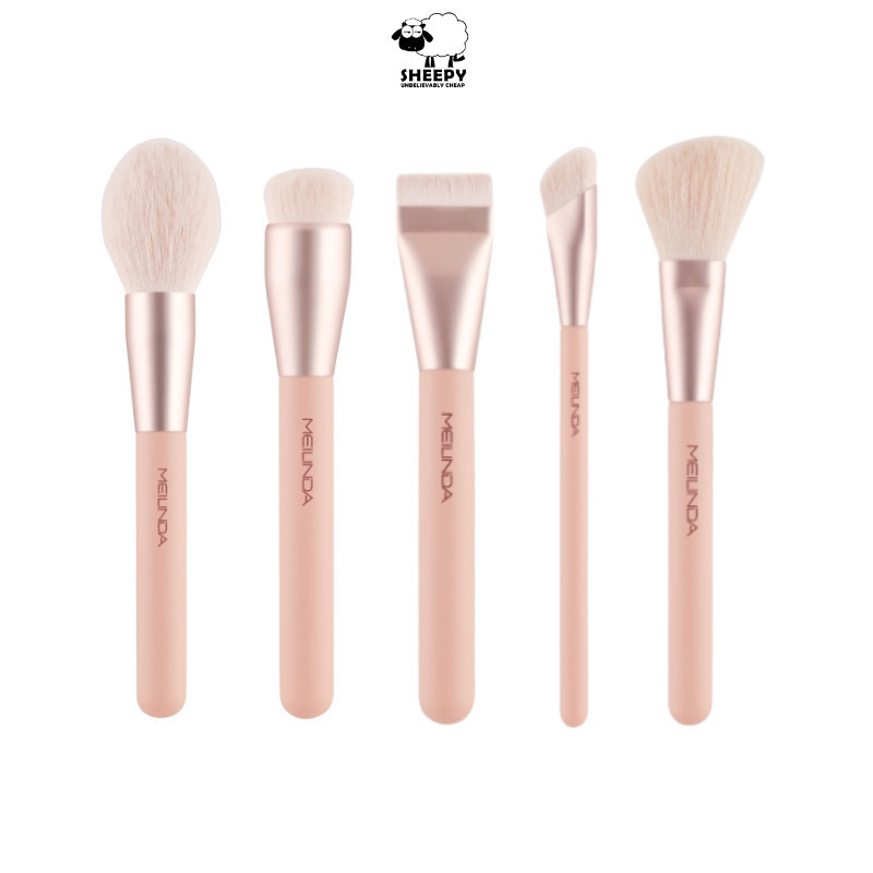 Meilinda Ballerina Basic Brush แปรงแต่งหน้า ขนแปรง นุ่ม ไม่บาดใบหน้า (MC4316)