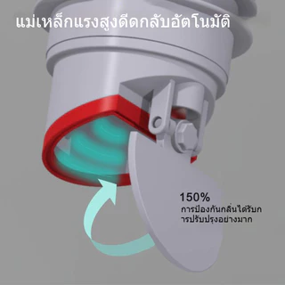 ยางรุ่นใหม่ ยางกันซึม กันกลิ่น-กันแมลงได้ ยางกันกลิ่น ยางมีความยืดหยุ่น ปิดท่อสนิท น้ำไม่ไหลย้อน