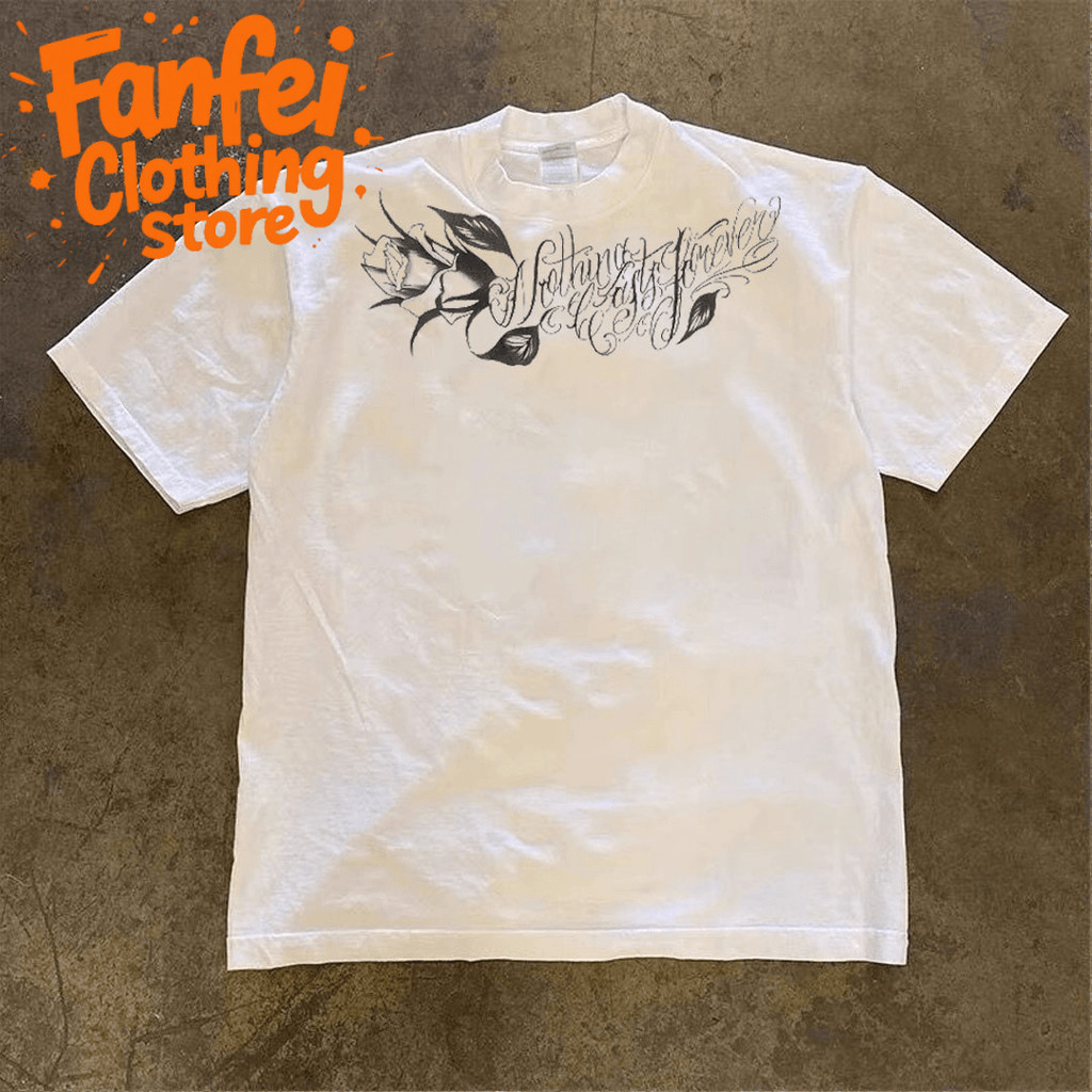 （จัดส่งตลอด 24 ชั่วโมง）Fanfei เสื้อยืด ผ้าฝ้าย คอกลม สีพื้น ไมโครไฟเบอร์ ทุกเพศ ผู้ใหญ่ แขนสั้น