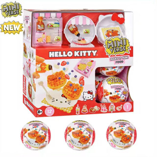 Miniverse Hello Kitty Mini อาหาร DIY เรซิ่นหัตถกรรม Sanrio ก…