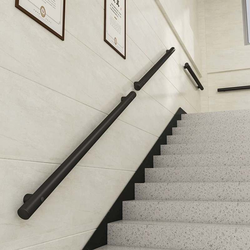 ราวบันไดสแตนเลส ราวบันไดติดผนัง ในร่ม โรงเรียนอนุบาล เด็ก ผู้สูงอายุ ความปลอดภัย กันลื่น - รูปที่ 6