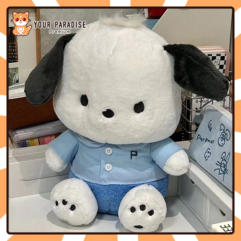 น่ารัก pochacco ของเล่นตุ๊กตาการ์ตูนหมอนนุ่มเบาะเตียงสุนัขตุ๊กตาน่ารักโซฟาเครื่องประดับตกแต่ง cure ของขวัญวันเกิดสําหรับผู้หญิง