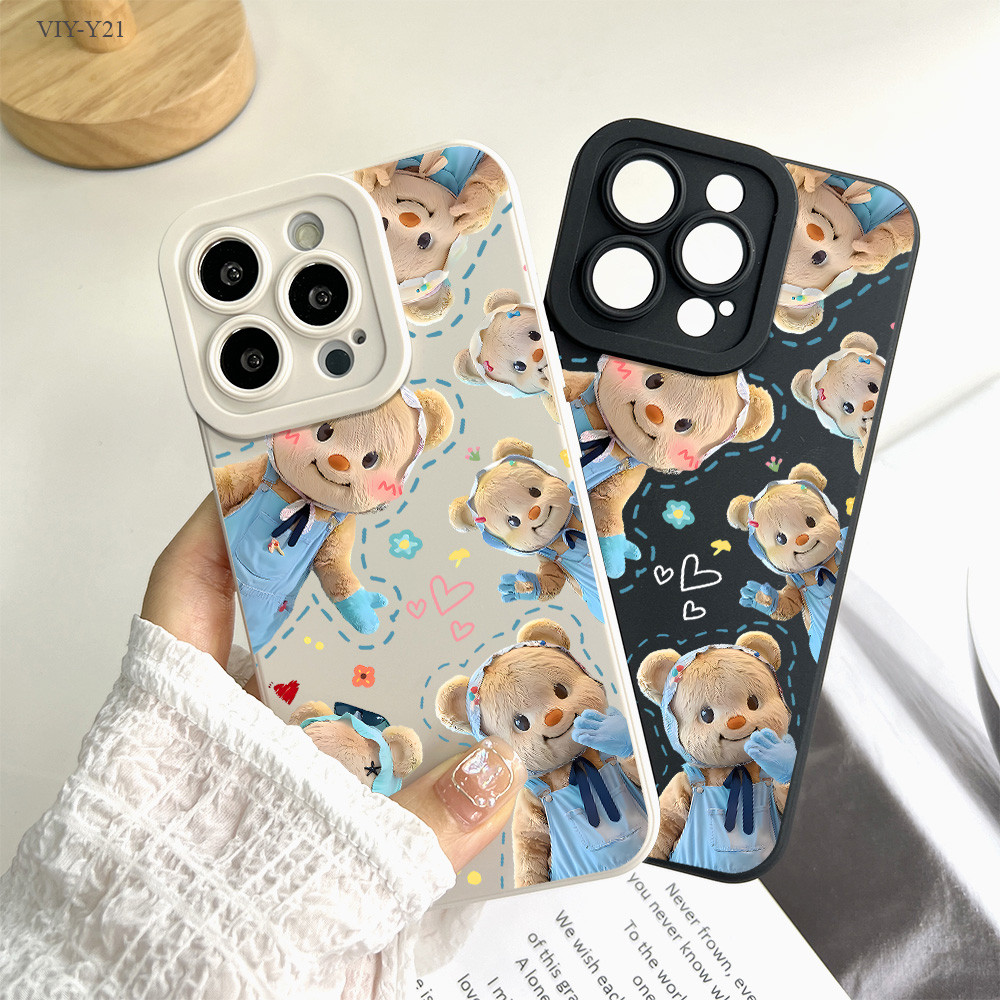 VIVO Y21 Y33S Y33T Y15S Y50 Y20 Y20S Y12S Y12A Y17 Y15 Y12 Y16 Y19 Y91C V25 V23 V23E V20 Pro 5G เคสวีโว่ ชมดวงจันทร์