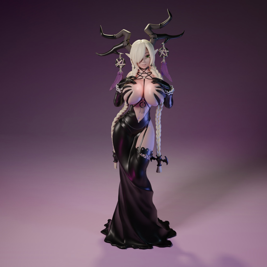 Exclusive gk White Model Azur Lane Tail Sheet 3d Printing Model White Model Coloring Practice High-V