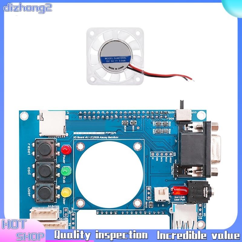 [dizhong2] สําหรับ Mister FPGA IO Analog Board เมนบอร์ด IO Board V6.1+ พัดลมสําหรับ Terasic DE10-Nan