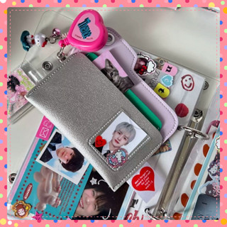 พร้อมส่ง กระเป๋าใส่บัตร ขนาดกระทัดรัด บัตรประชาชน บัตรธนาคาร…