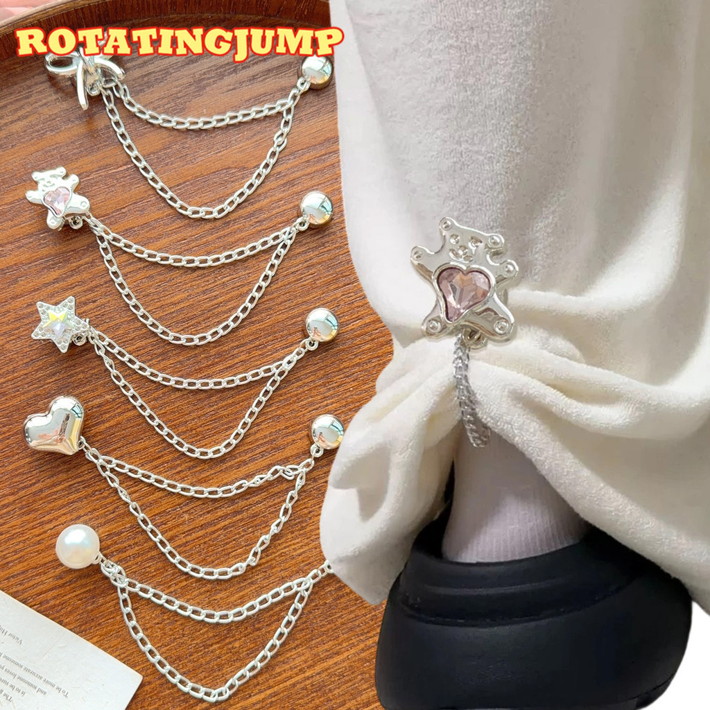 [แฟชั่น]โลหะผสมปรับกางเกง มิ้ม ที่ยึดสําหรับกางเกงยีนส์/ผ้าม่าน-แม่เหล็ก คลิปกางเกงไม่มีความเสียหายเสื้อผ้า