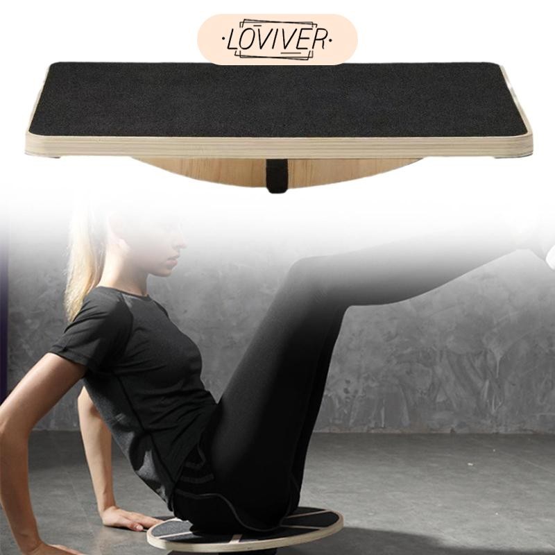 Wobble Balance Board Non Slip Rocker Board ของขวัญวันหยุด Balance Training Balancing Board Wobble Bo