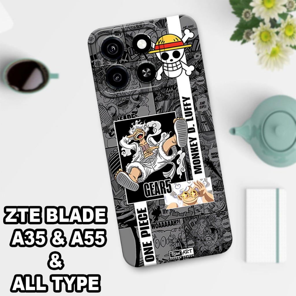 CC3/ปลอกยางแบบยืดหยุ่นสําหรับ ZTE BLADE A35 & A55 2024/One Piece Anime Character Motif/ล่าสุด ZTE BLADE A35 & A55 /ZTE BLADE A35 & A55 2024 ซิลิโคน ZTE BLADE A35 & A35 & A35 / ZTE & A55 /Softcase ZTE BLADE A35 & A55 - รูปที่ 5